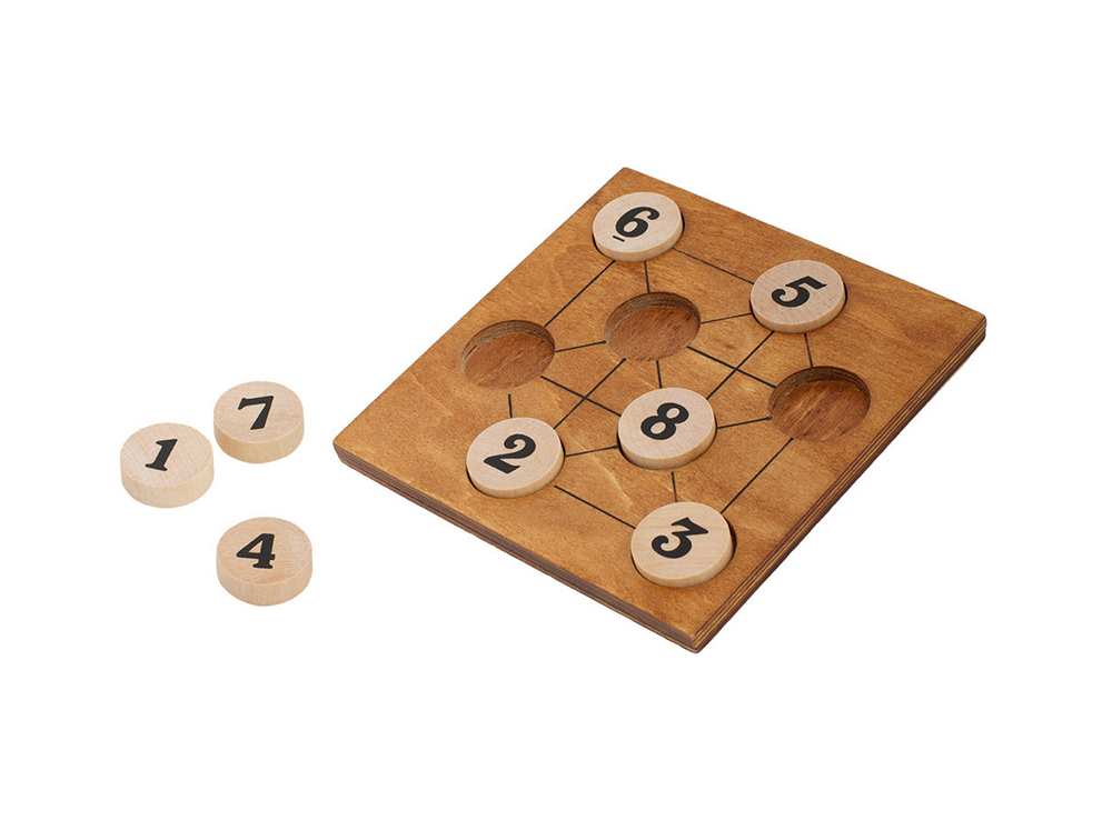 Настольная игра-головоломка 8 цифр