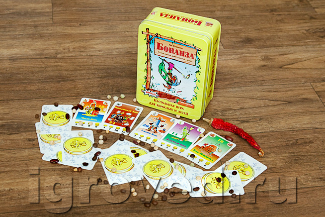 Настольная игра Бонанза (Bohnanza) Делюкс