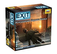 Настольная игра Exit-квест. Исчезновение Шерлока Холмса