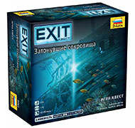 Настольная игра Exit-квест. Затонувшие сокровища