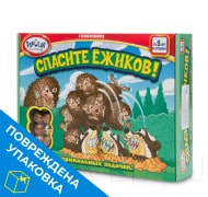 Настольная игра-головоломка Спасите ёжиков! с поврежденной упаковкой