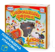 Настольная игра-головоломка Дядюшкина ферма с поврежденной упаковкой