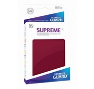 Протекторы Ultimate Guard, тёмно-красные (Supreme UX Sleeves Standard Size Burgundy)