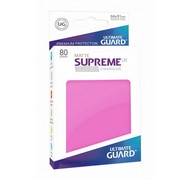 Протекторы Ultimate Guard, матовые розовые (Supreme UX Sleeves Standard Size Matte Pink)
