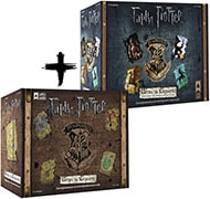 Настольная игра Гарри Поттер. Битва за Хогвартс (база) и Чудовищная коробка чудовищ (дополнение)