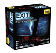 Настольная игра Exit-квест. Полёт в неизвестность