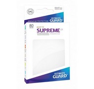 Протекторы Ultimate Guard, матовые белые (Supreme UX Sleeves Standard Size Matte White)