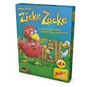 Настольная игра Цыплячьи бега: Прятки (Zicke Zacke card game)