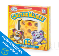 Настольная игра-головоломка Сырные мышки с поврежденной упаковкой