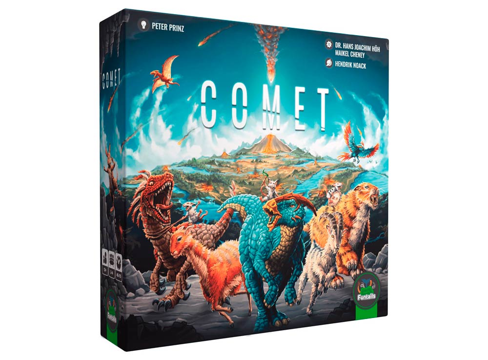 Коробка настольной игры Comet