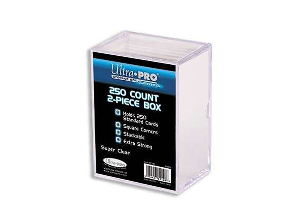 Коробочка для хранения игр Ultra Pro прозрачная на на 240 карт с 4-мя отделениями