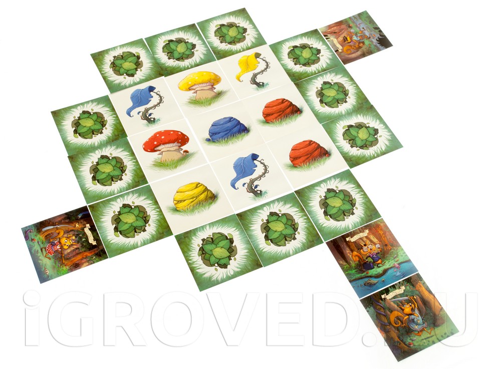 Игровой процесс настольной игры Миссия Орехи