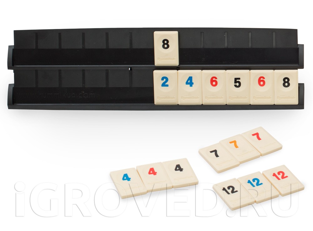 Игровой процесс настольной игры Руммикуб (Rummikub)