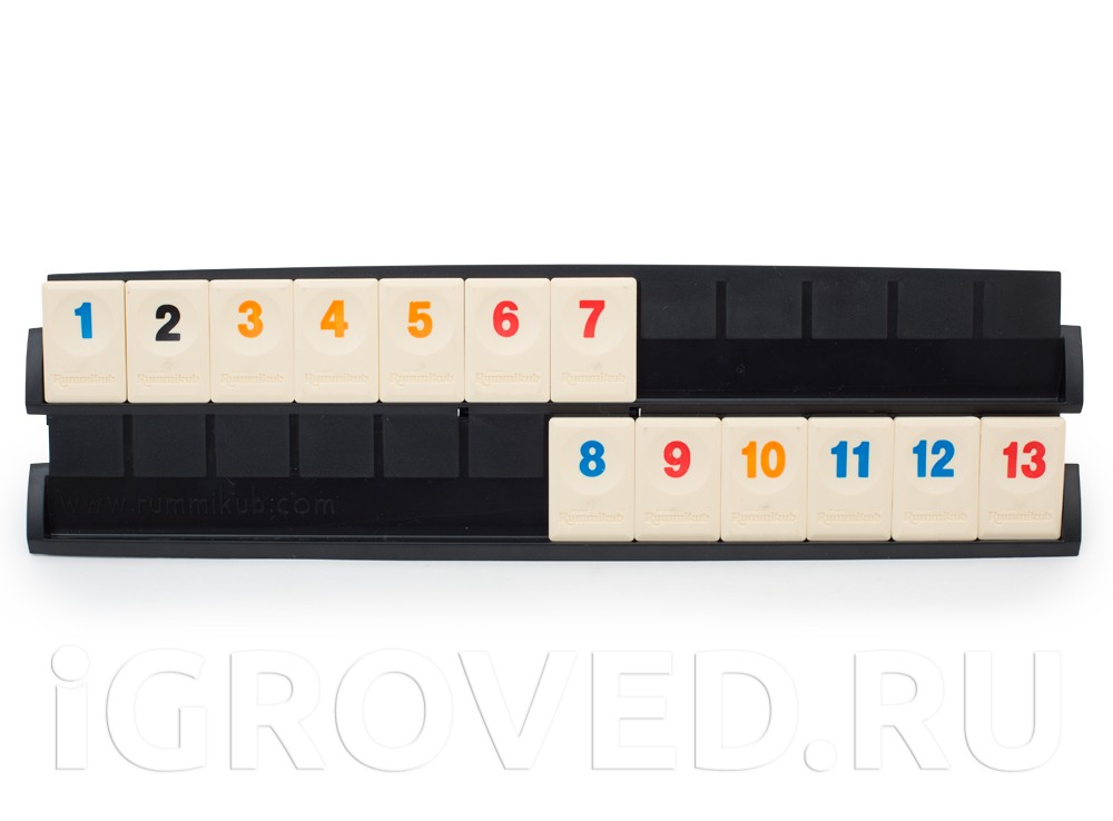 Игровой процесс настольной игры Руммикуб (Rummikub)