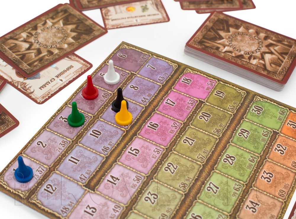 Игровой процесс настольной игры Зельеварение. Практикум