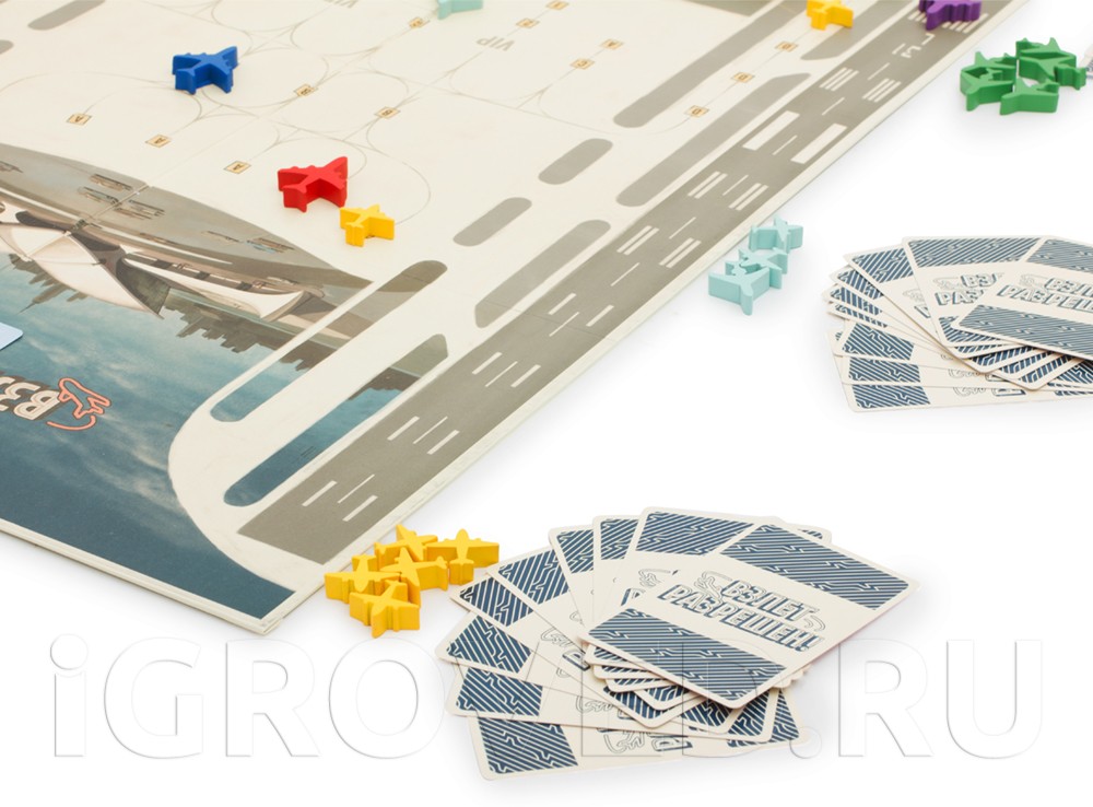Игровой процесс настольной игры Взлёт разрешён