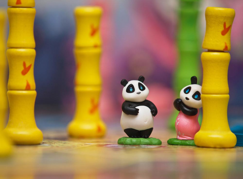 Компоненты настольной игры Такеноко: Крошка-панда