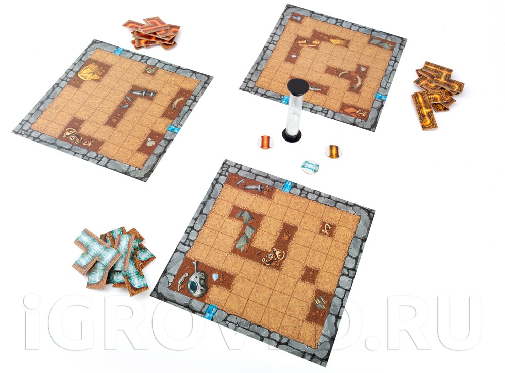 Игровой процесс настольной игры Трубиринт