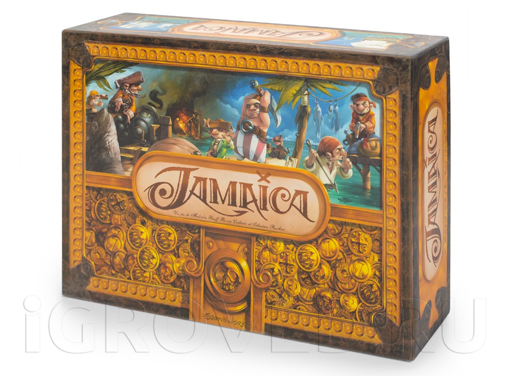 Коробка настольной игры Ямайка (Jamaica) 
