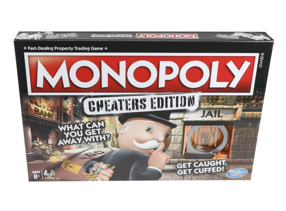 Коробка настольной игры Монополия большая афера