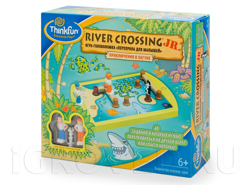 Игра-головоломка Переправа для малышей (River Crossing Jr.)