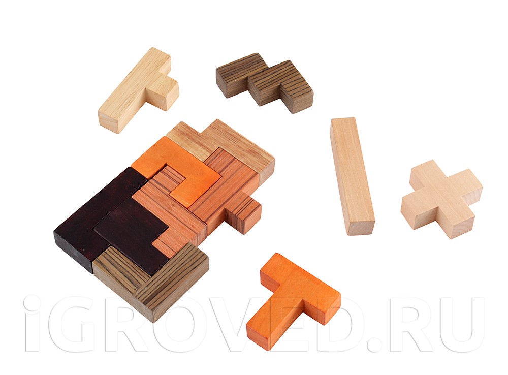 Компоненты настольной игры Катамино Делюкс (Katamino Deluxe)