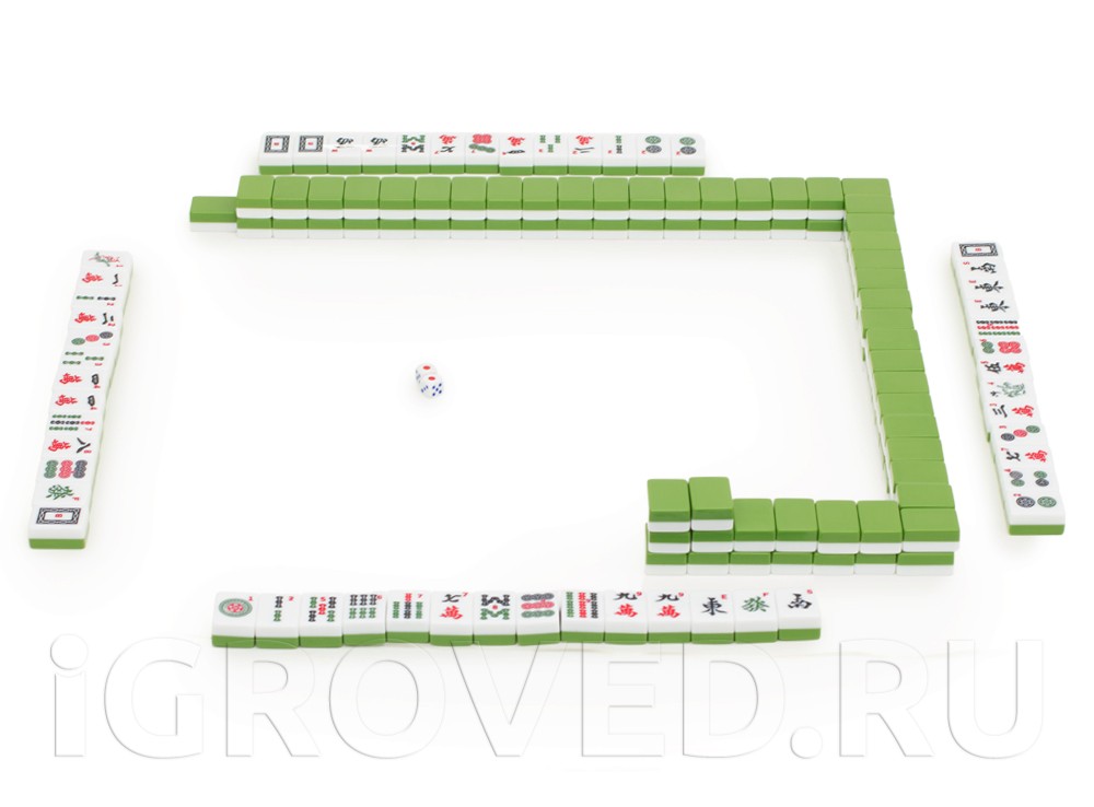 Игровой процесс настольной игры Маджонг (Mahjong)