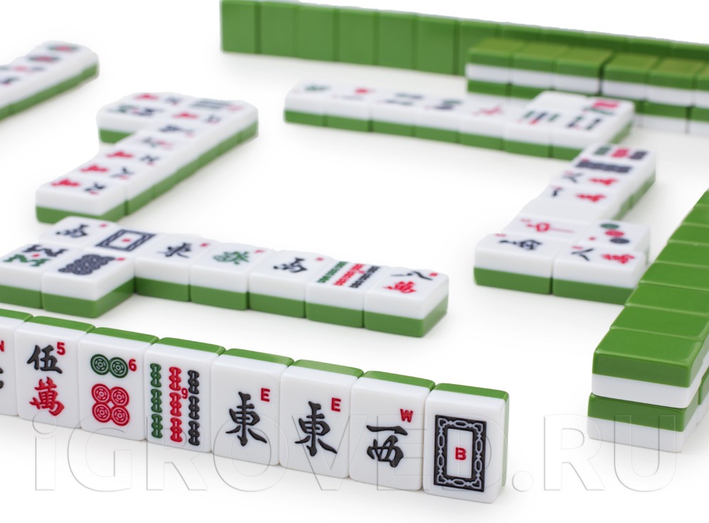 Игровой процесс настольной игры Маджонг (Mahjong)