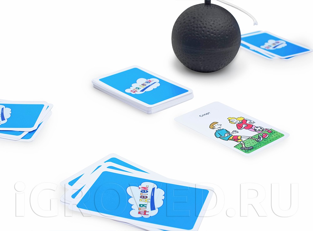 Игровой процесс настольной игры Тик Так Бумм для детей