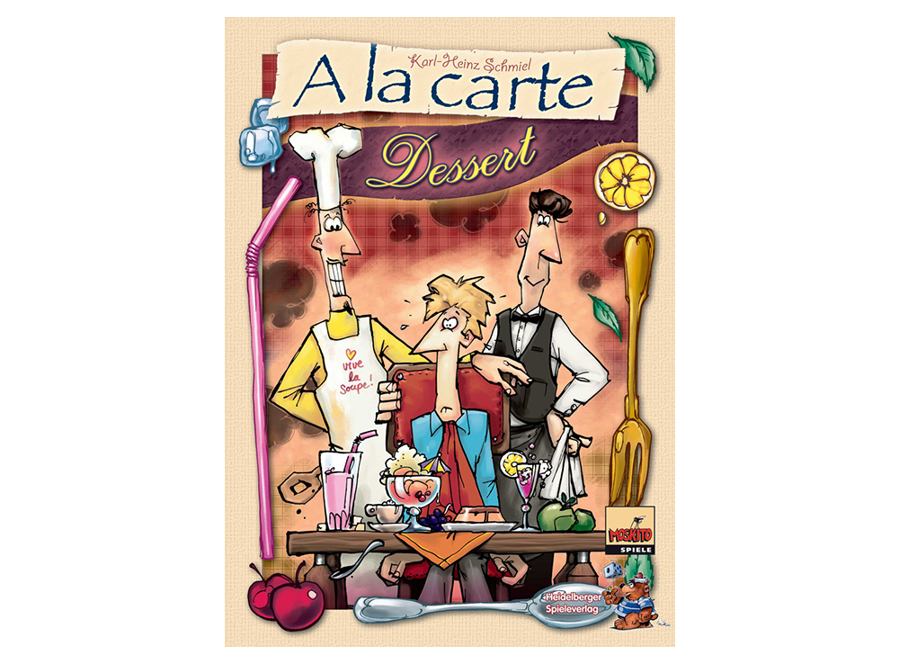 Настольная игра Поварята: Десерт (A la Carte: Dessert, дополнение на английском языке)