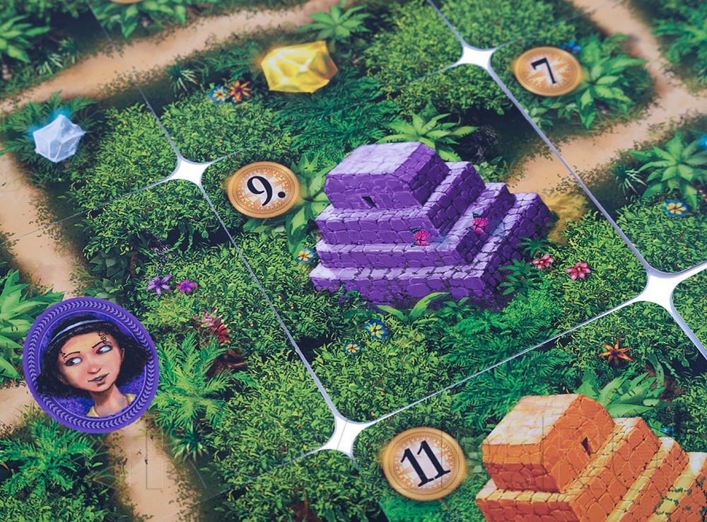 Игровой процесс настольной игры Каруба (карточная версия)