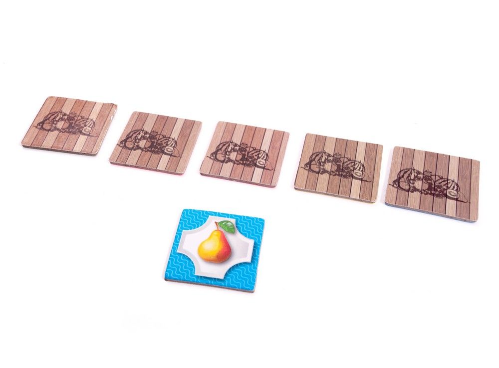 Карточки настольной игры Фруктовый Микс Клубничный