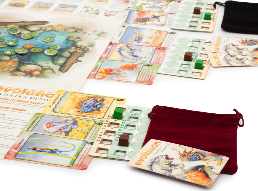 Красочная игра на серьезную тему. Настольная игра Эволюция. Естественный отбор