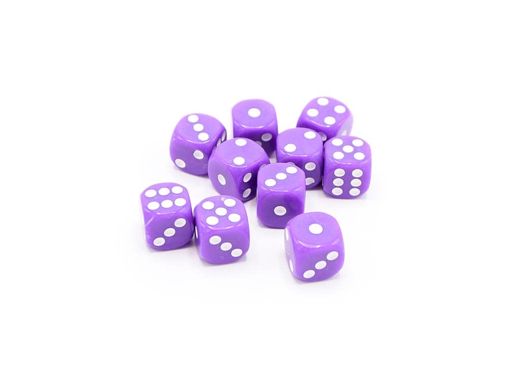 Набор кубиков STUFF PRO d6  фиолетовые