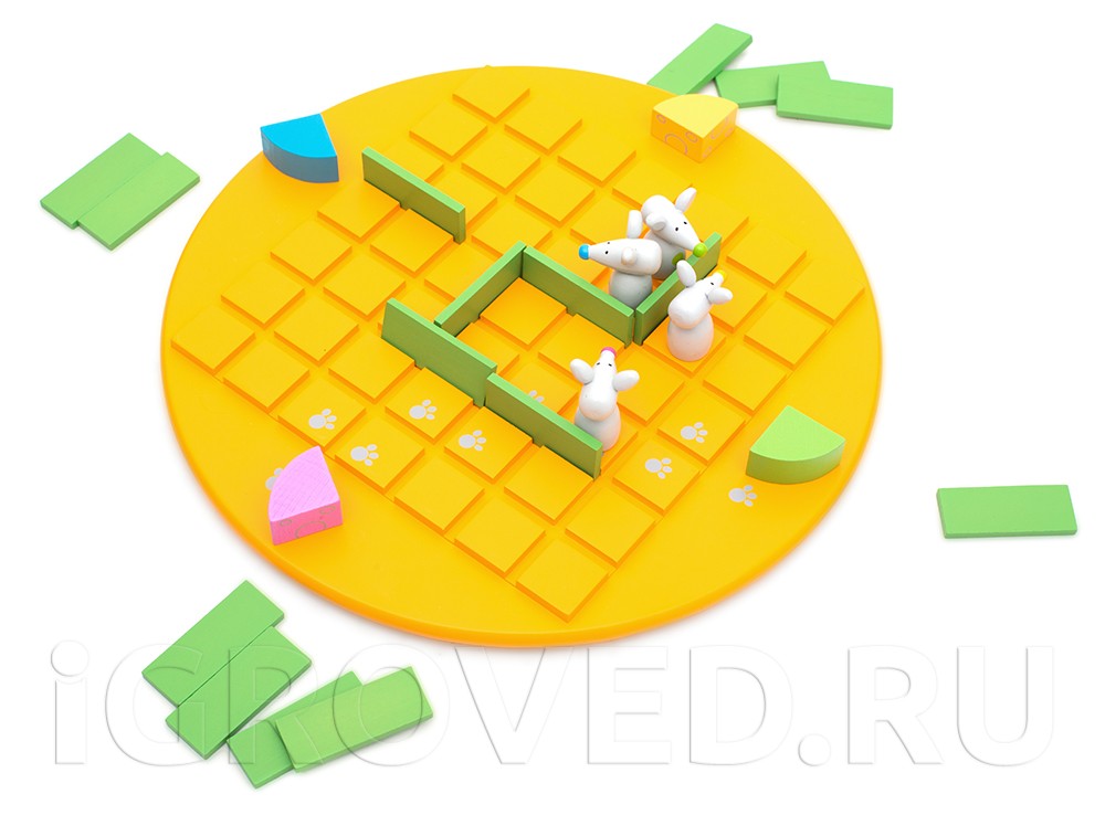 Игровой процесс настольной игры Коридор для детей (Quoridor Kid)