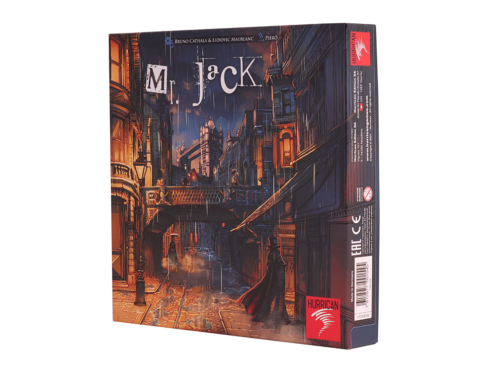 Коробка настольной игры Мистер Джек в Лондоне (Mr Jack)