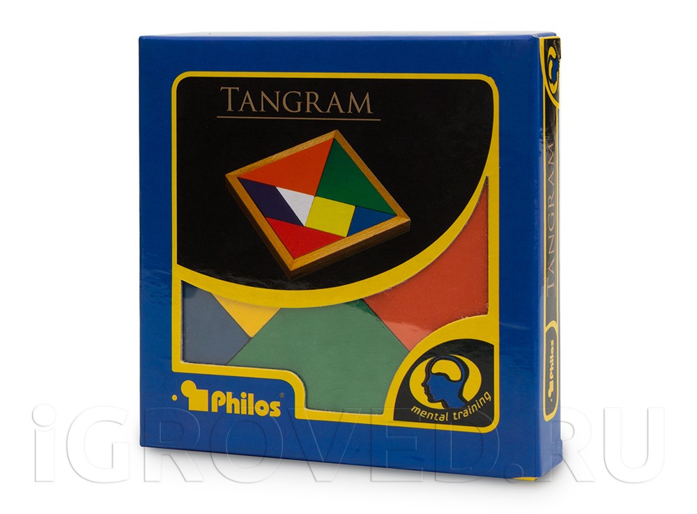 Коробка настольной игры Танграм (Tangram)