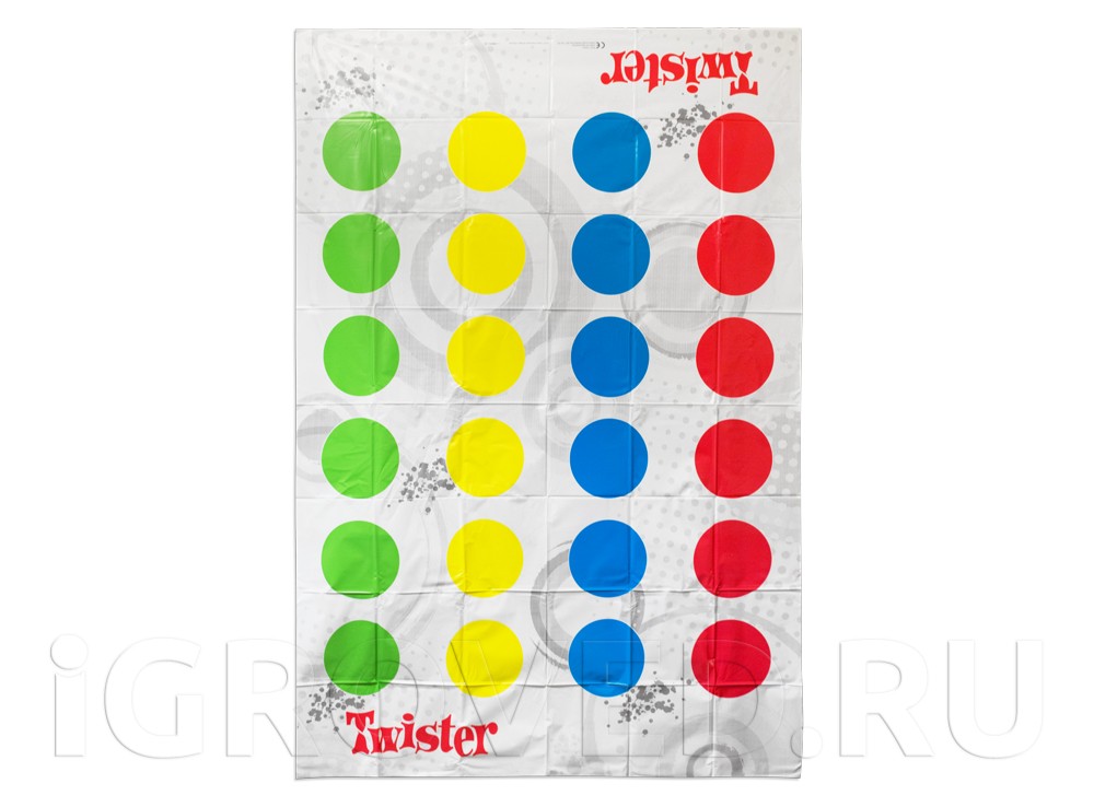Компоненты настольной игры Твистер (Hasbro, Twister)