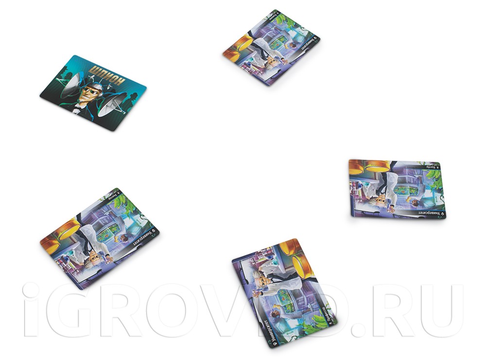 Игровой процесс настольной игры Находка для шпиона