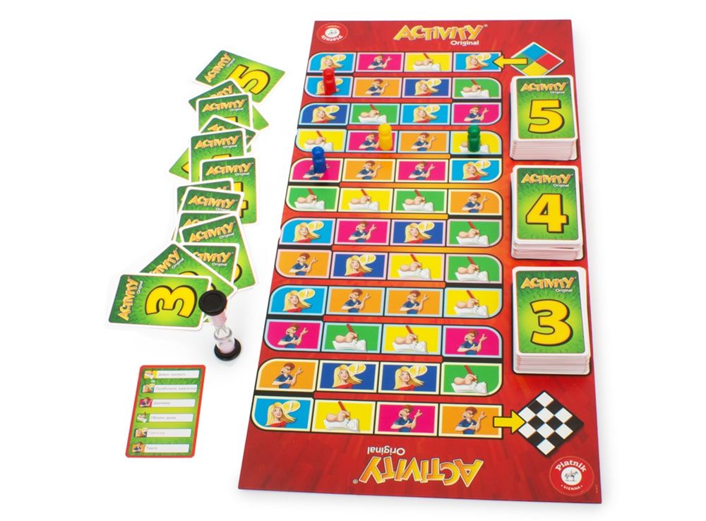 Компоненты настольной игры Активити оригинальная