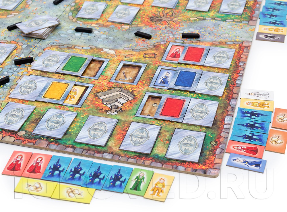 Игровой процесс настольной игры Вампирчики