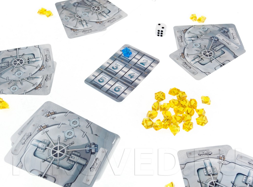 Игровой процесс настольной игры Грабители