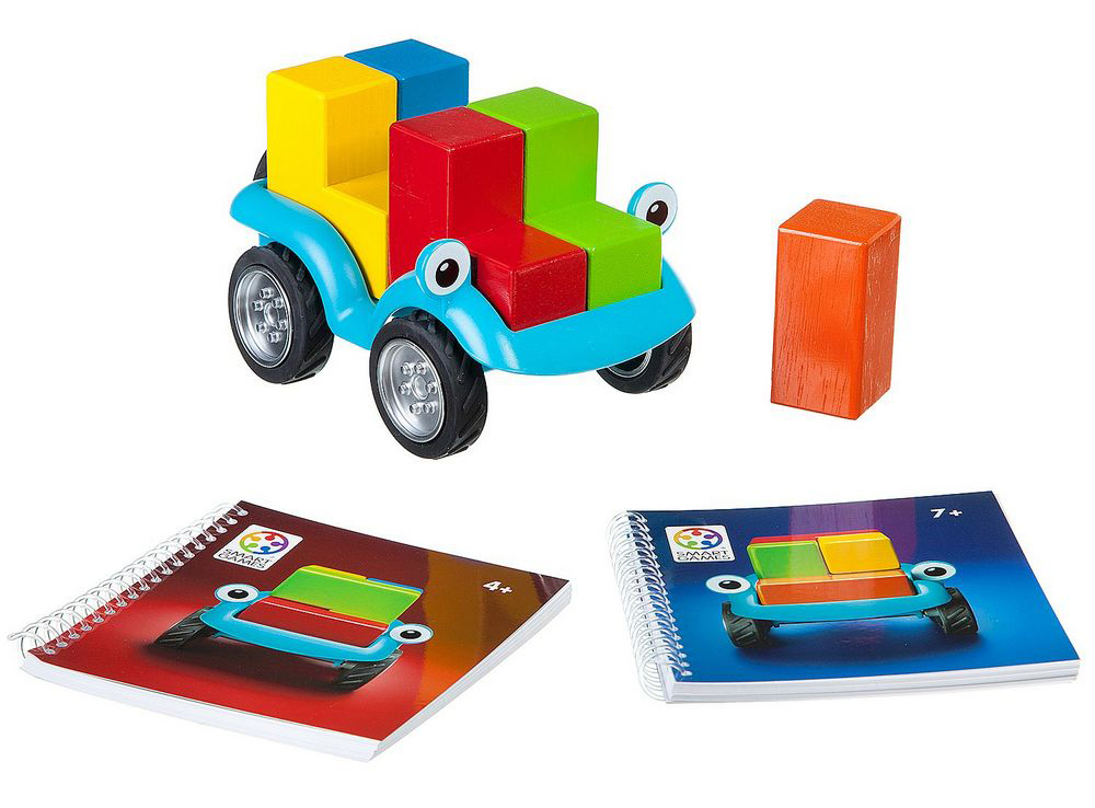 Компоненты настольной игры-головоломки Smart Тачка