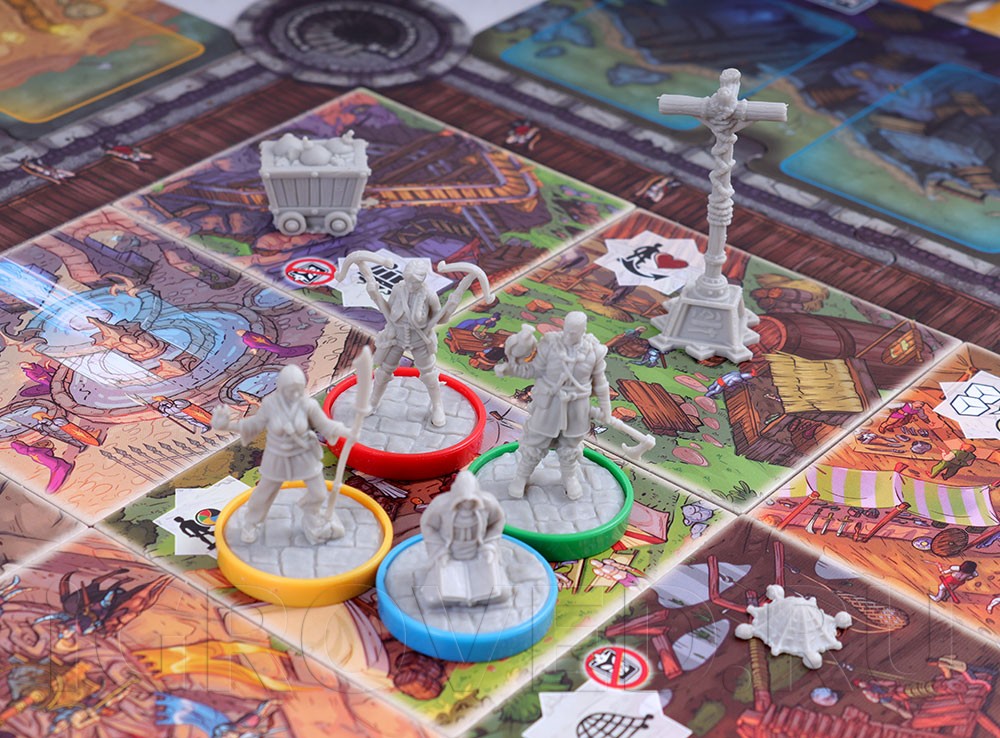 Игровой процесс настольной игры Последний бастион