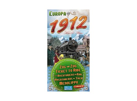 Игра Билет на Поезд: Европа 1912 (Ticket to Ride Europa 1912, дополнение)