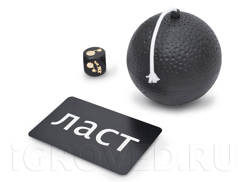 Компоненты настольной игры Тик Так Бумм