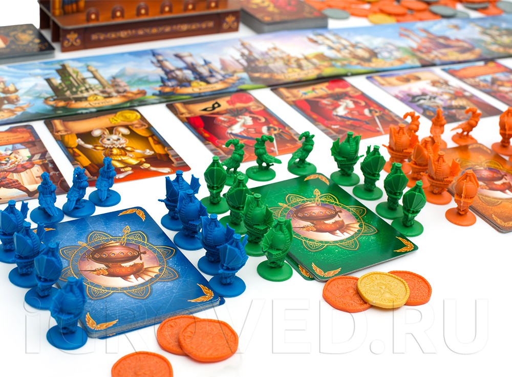 Игровой процесс настольной игры Пьеса из леса (Histrio) Игровой процесс настольной игры Пьеса из леса (Histrio)