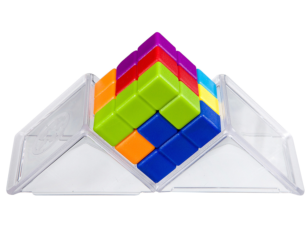 Компоненты настольной игры-головоломки IQ-Куб GO