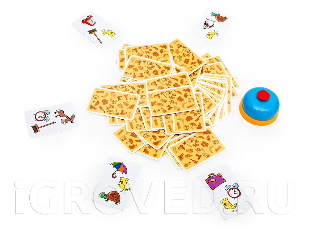Игровой процесс настольной игры Перемешка (Kuddelmuddel)