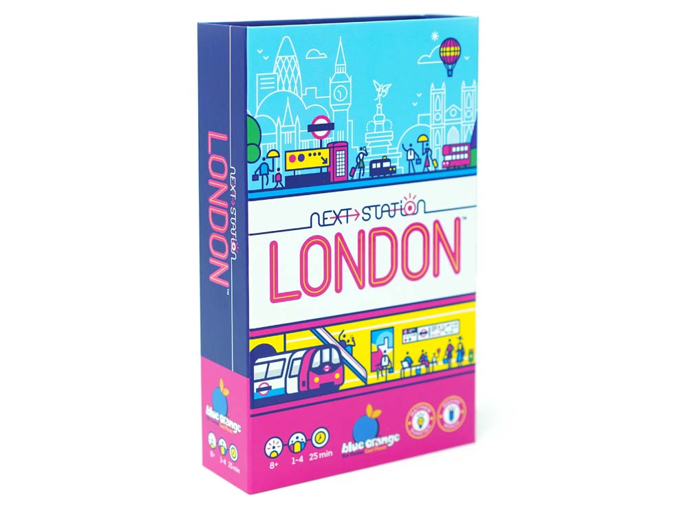 Коробка настольной игры Следующая станция: Лондон